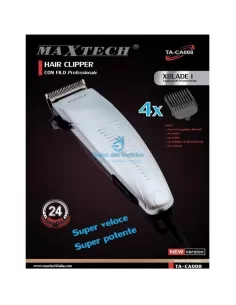 Tondeuse à cheveux Max Tech TA-CA008, lot de 4 tondeuses filaires